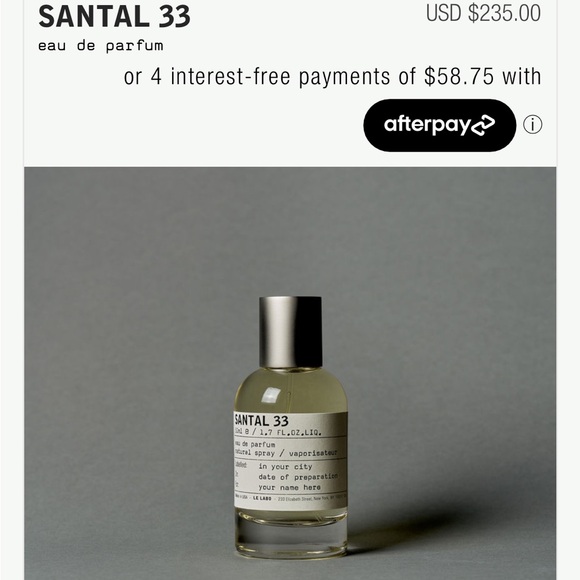 COPY - Santal 33 new! - Picture 2 of 4